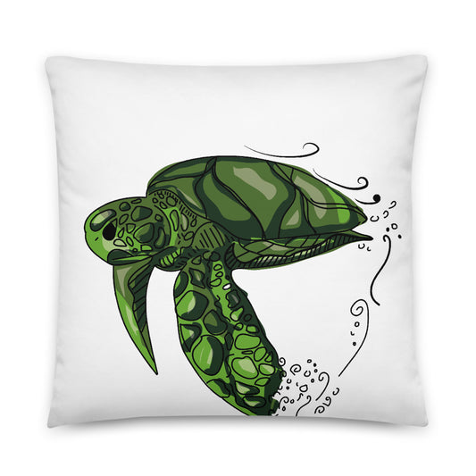 Endangered Turtle Pillow